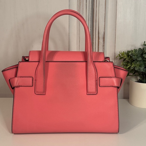 COA MICHAEL KORS CARMEN MEDIUM FLAP SATCHEL SHOULDER CROSSBODY BAG - Picture 4 of 10